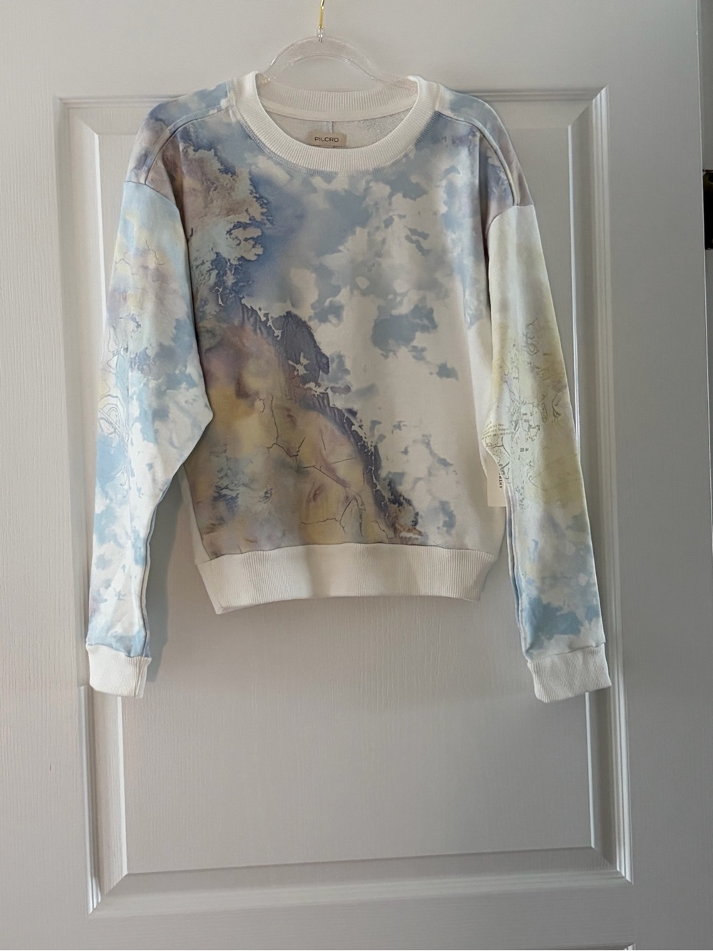Anthropologie Pilcro Niki Bubble Sweatshirt - Picture 7 of 9